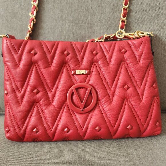 RED Valentino, satchel bag, Red Chevron quilting - Picture 2 of 16